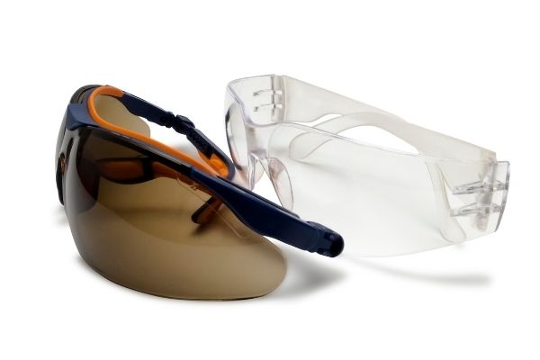 image of safety glasses