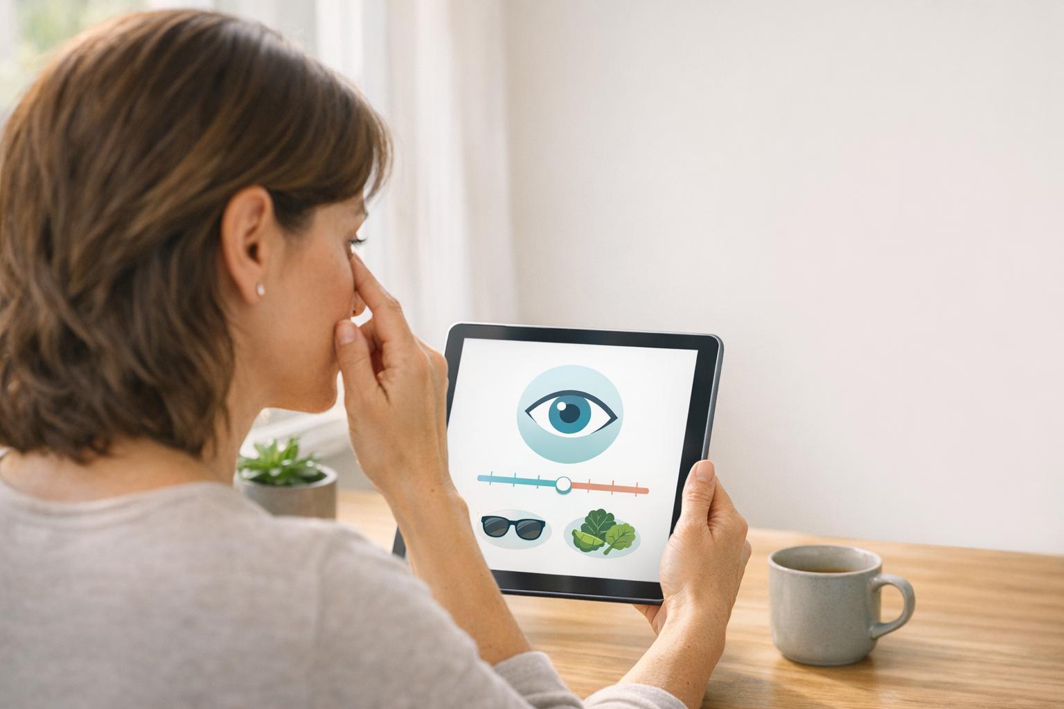 Eye Health Age Impact Analyzer